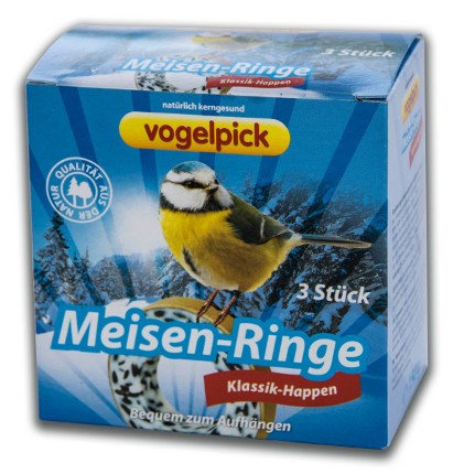 Meisen-Ringe zum Aufhängen kaufen im 3er Pack.