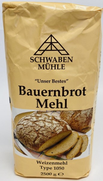 Schwabenmühle Bauernbrotmehl Type 1050 2,5 KG