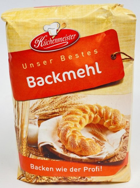 Küchenmeister Backmehl Type 550 1 KG