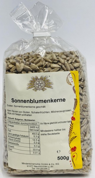 Sonnenblumenkerne geschält 500 g