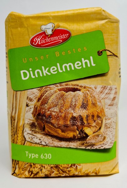 Küchenmeister Dinkelmehl Type 630 1 KG