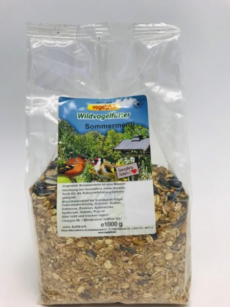 Vogelpick Wildvogelfutter Sommermenü 1 Kg