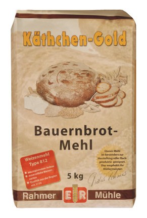 Mehl für Bauernbrot in der 5 kg Packung online zu kaufen.