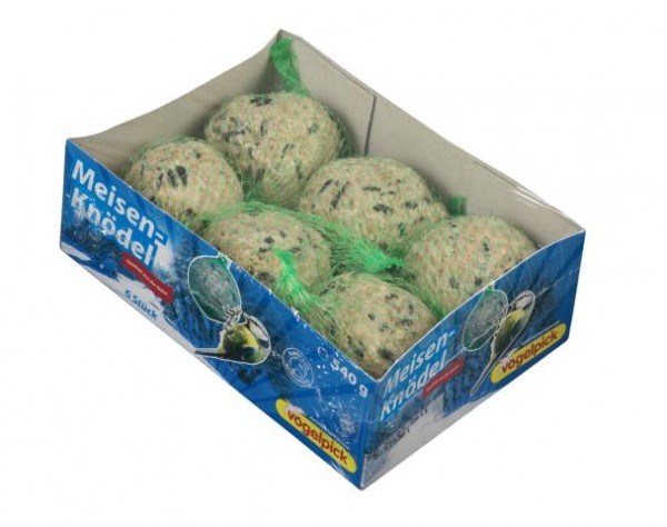 Meisenknödel im 6er Pack: Futter für Wildvögel von Rahmer Mühle.